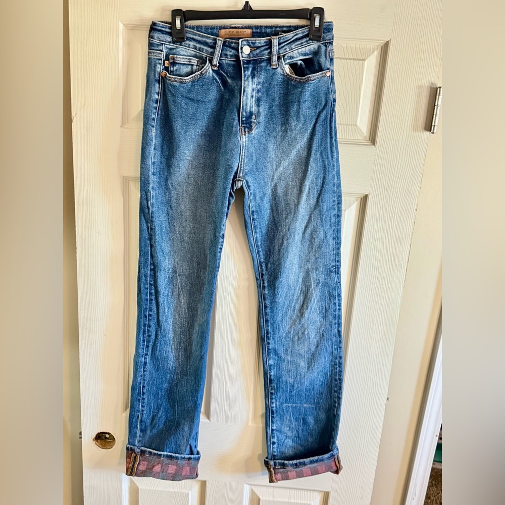 Judy Blue Blue Boyfriend Jeans
